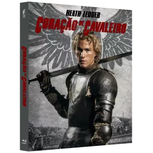Blu-ray - Coração de Cavaleiro - Edição de Colecionador (Heath Ledger - Alan Tudyk) - Exclusivo