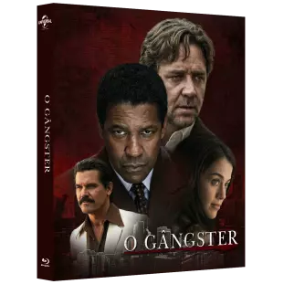 Blu-ray - O Gângster - Edição de Colecionador com 2 versões do filme (Exclusivo) - Ridley Scott - Denzel Washington - Russell Crowe - Cuba Gooding Jr. - Josh Brolin