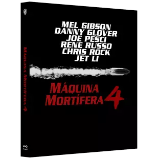 Blu-ray - Máquina Mortífera 4 - Edição de Colecionador (Exclusivo) - Mel Gibson - Danny Glover - Rene Russo - Richard Donner
