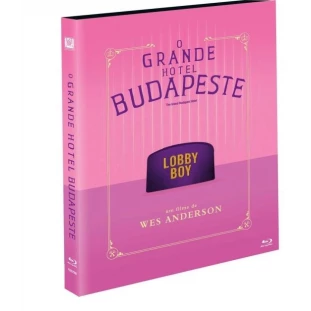 Blu-ray - O Grande Hotel Budapeste - Edição de Colecionador (Com luva)