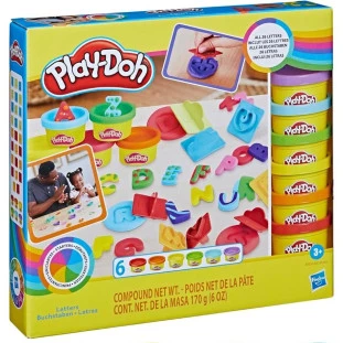 Letras Fundamentais - Massa de Modelar Play-Doh 