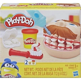 Brincando de Dentista - Massa de Molelar Play-Doh 