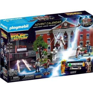 Playmobil - De Volta Para o Futuro - Calendário do Advento