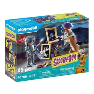 Playmobil - Scooby-Doo! Aventura Com o Cavaleiro (70709)