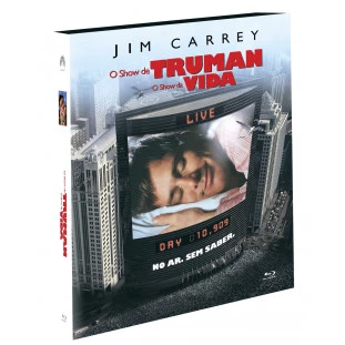 Blu-ray - Show de Truman - Edição Com luva - Sonho - (Exclusivo) - Com Jim Carrey