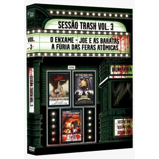 Sessão Trash - Volume 3 - O Enxame + Joe e as Baratas + A Fúria das Feras Atômicas (Exclusivo)