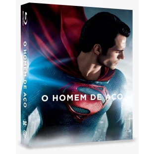 Blu-ray + DVD - O Homem de Aço - Edição de Colecionador Limitada (DUPLO) - Exclusivo