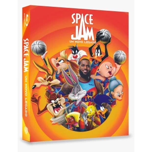 Blu-ray - Space Jam 2 - Um Novo Legado - Edição de Colecionador Numerada e Limitada (Exclusivo) - Jim Carrey