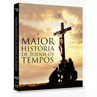 Blu-ray - A Maior História de Todos os Tempos - Edição de Colecionador - Exclusivo (John Wayne - Sidney Poitier - Max von Sydow - Charlton Heston)