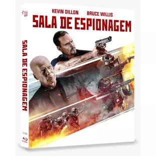 Blu-ray - Sala de Espionagem - Edição de Colecionador (Exclusivo) - Bruce Willis