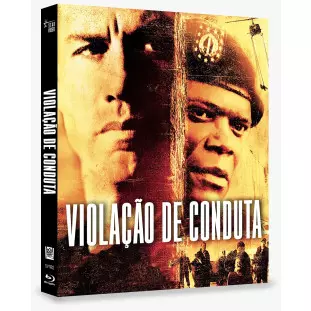 Blu-ray - Violação de Conduta - Edição de Colecionador (Exclusivo) - John Travolta - Samuel L. Jackson