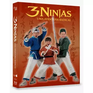 Blu-ray - Três Ninjas – Uma Aventura Radical - Edição de Colecionador - Exclusivo 