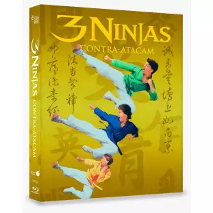 Blu-ray - Três Ninjas – Contra-atacam - Edição de Colecionador - Exclusivo 