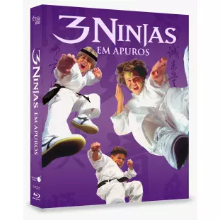 Blu-ray - Três Ninjas – Ninjas em Apuros - Edição de Colecionador - Exclusivo 