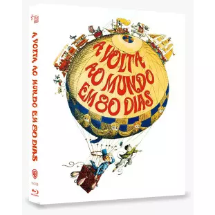 Blu-ray - A Volta ao Mundo em 80 Dias - Edição de Colecionador (Exclusivo) - David Niven - Cantinflas - Shirley MacLaine