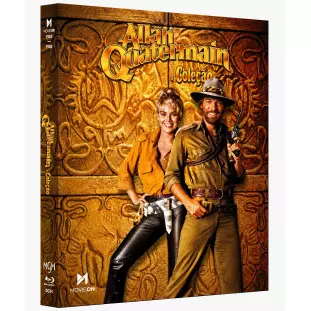 Blu-ray - Allan Quatermain - Coleção Completa (2 Filmes) - Sharon Stone - Richard Chamberlain