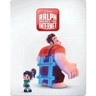 Blu-ray - Detona Ralf - Quebrando a Internet (Steelbook)