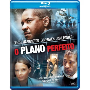 Blu-ray - O Plano Perfeito (Exclusivo) - Denzel Washington - Clive Owen - Jodie Foster - Willem Dafoe